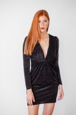 Velvet mini dress - Image 4