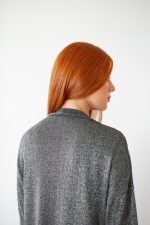 Metallic jersey top - Image 4