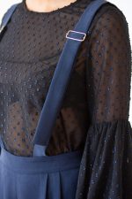 Cropped wide leg trousers - Image 4