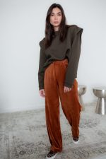 Velour joggers - Image 2