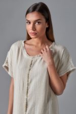 Frayed maxi dress - Image 4