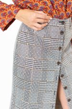 Checked skirt - Image 5