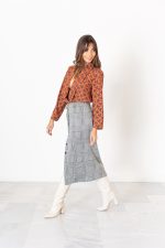 Checked skirt - Image 4