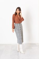 Checked skirt - Image 3