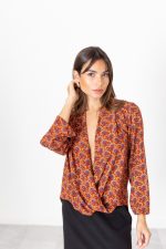 Draped top