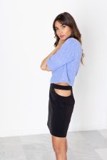 Skirt with side cut - Image 5