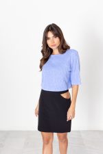 Skirt with side cut - Image 3