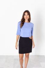 Skirt with side cut - Image 4