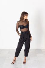 Balloon fit trousers