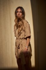 Viscose shirt with belt - Image 3