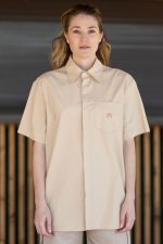 Initials oversized shirt