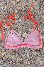 Handmade knit bra top - Image 3