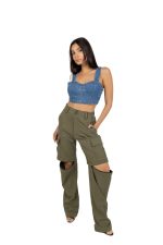 Unisex cargo trousers - Image 6