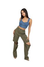 Unisex cargo trousers