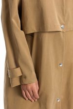 Embroidered trench coat - Image 6