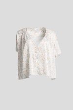 Floral satin shirt - Image 5