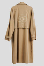 Embroidered trench coat - Image 5