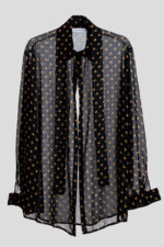 Printed semi-sheer shirt - Image 5