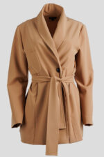 Blazer with belt - Image 4